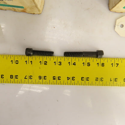 3/8"-16 x 2-1/4" 3/8"-16 x 1-1/2" Socket Head Cap Screw Oxide Alloy Lot/100