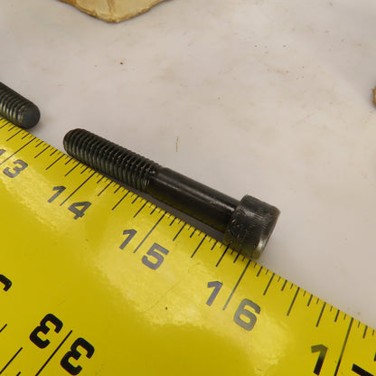 3/8"-16 x 2-1/4" 3/8"-16 x 1-1/2" Socket Head Cap Screw Oxide Alloy Lot/100
