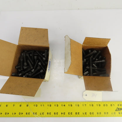 3/8"-16 x 2-1/4" 3/8"-16 x 1-1/2" Socket Head Cap Screw Oxide Alloy Lot/100