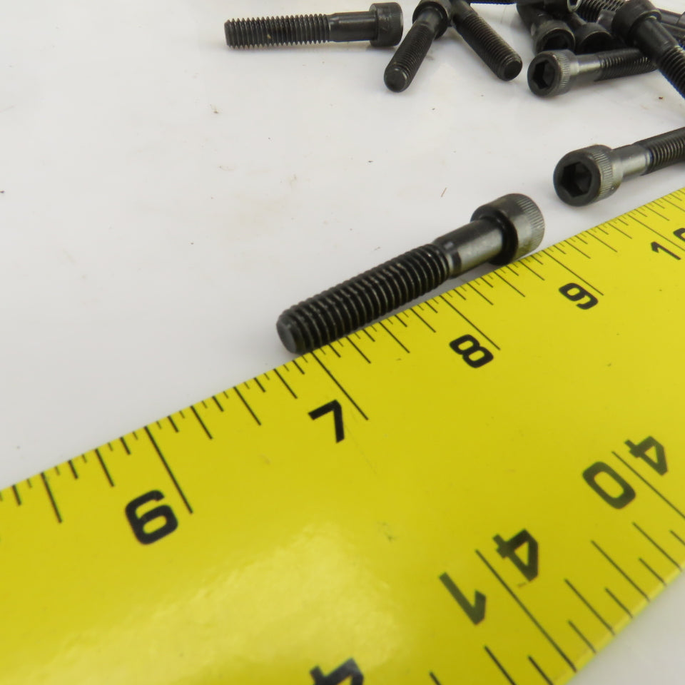 5/16"-18 x 1-3/4" Socket Head Cap Screw Oxide Alloy Lot Of 74