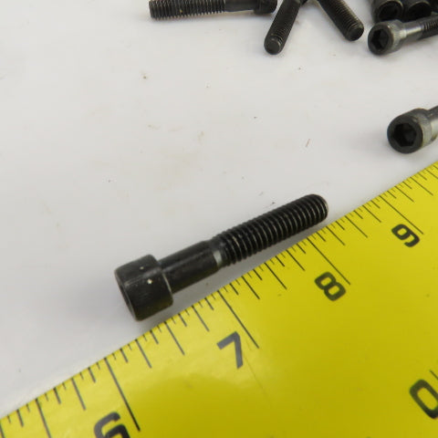 5/16"-18 x 1-3/4" Socket Head Cap Screw Oxide Alloy Lot Of 74