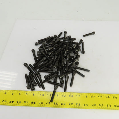 3/8"-16 x 2" Socket Head Cap Screw Oxide Alloy Lot Of 90