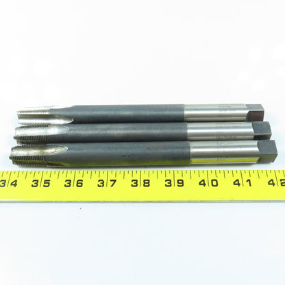 Regal 3/8"-18 NPTF HSS Straight Flute Taper Pipe Thread Tap 4F 8" OAL Lot of 3