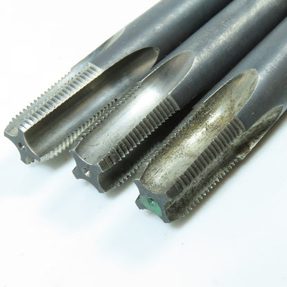 Regal 3/8"-18 NPTF HSS Straight Flute Taper Pipe Thread Tap 4F 8" OAL Lot of 3
