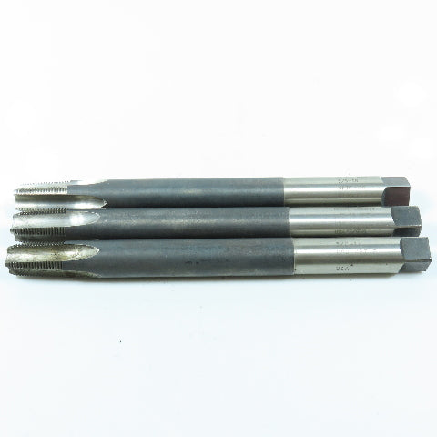 Regal 3/8"-18 NPTF HSS Straight Flute Taper Pipe Thread Tap 4F 8" OAL Lot of 3