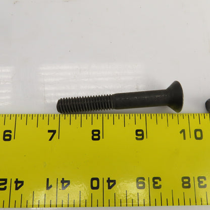 Large Lot Of Misc. Flat Head Hex Drive Screws 3/8"-16x2-3/4 Oxide Alloy Lot/110