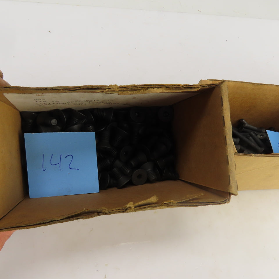Large Lot Of Misc. Flat Head Hex Drive Screws 1/4"-20 x 2" Oxide Alloy Lot/415