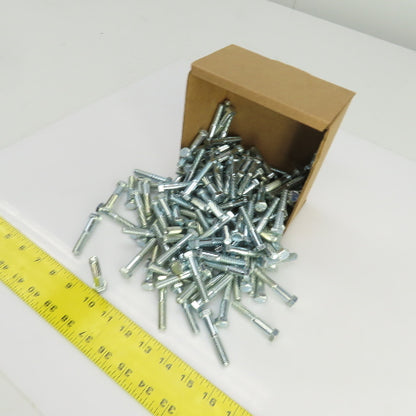 3/8"-16 x 2" Hex Head Zinc Plated Grade 5 Cap Screw Lot Of 150