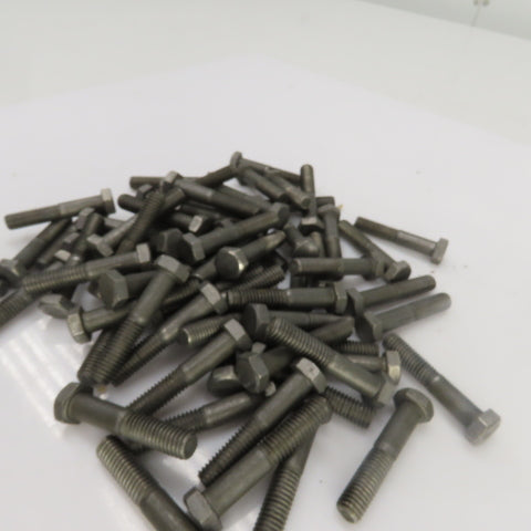 3/8"-16 x 2" Hex Head Zinc Plated Grade 5 Cap Screw Lot Of 70