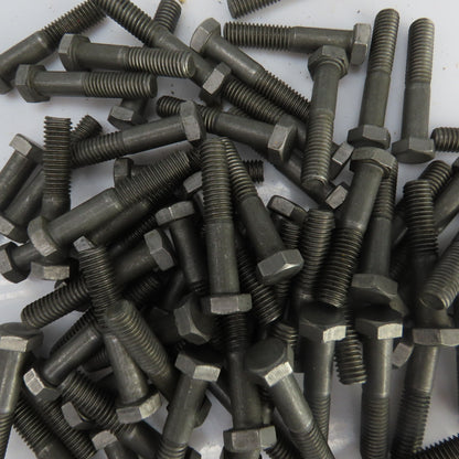 3/8"-16 x 2" Hex Head Zinc Plated Grade 5 Cap Screw Lot Of 70