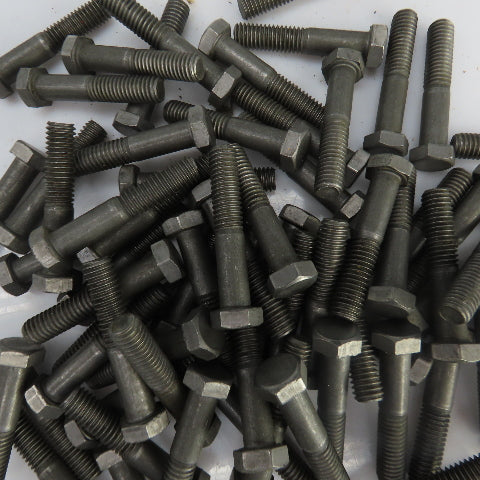 3/8"-16 x 2" Hex Head Zinc Plated Grade 5 Cap Screw Lot Of 70