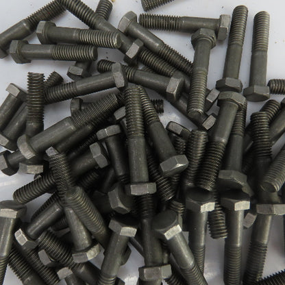 3/8"-16 x 2" Hex Head Zinc Plated Grade 5 Cap Screw Lot Of 70