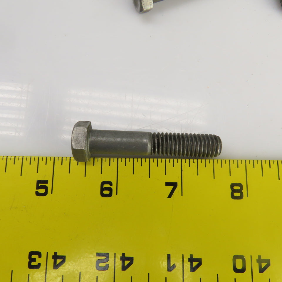 3/8"-16 x 2" Hex Head Zinc Plated Grade 5 Cap Screw Lot Of 70