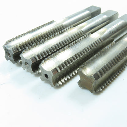 Misc. 3/4"-10 NC HSS 4F Straight Flute Thread Tap Lot of 4