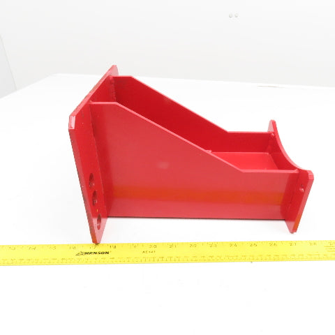 6-1/4" x 10-1/4" Long Heavy Duty Bracket 9" x 7" Back Plate