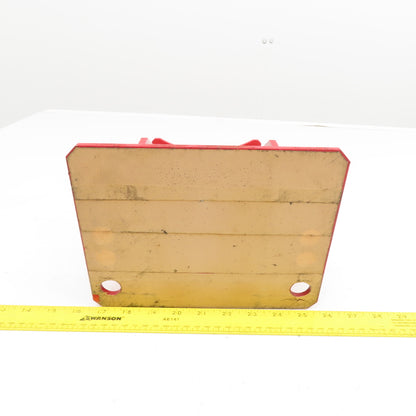 6-1/4" x 10-1/4" Long Heavy Duty Bracket 9" x 7" Back Plate