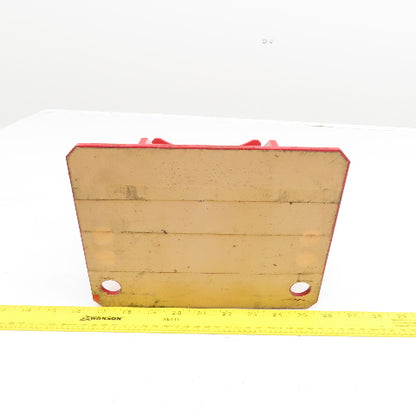 6-1/4" x 10-1/4" Long Heavy Duty Bracket 9" x 7" Back Plate
