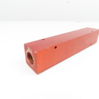 14 Port Aluminum Block Air Manifold 1/4" x 1" Ports