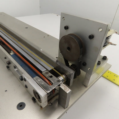 29" OAL  7/8" x 7/8" 2 Sided Split Middle Small Parts Conveyor 8FPM 115V