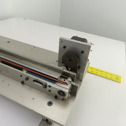 29" OAL  7/8" x 7/8" 2 Sided Split Middle Small Parts Conveyor 8FPM 115V