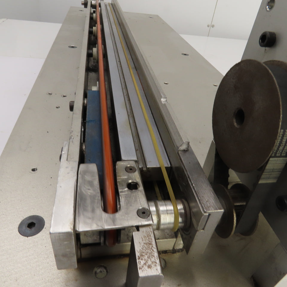 29" OAL  7/8" x 7/8" 2 Sided Split Middle Small Parts Conveyor 8FPM 115V