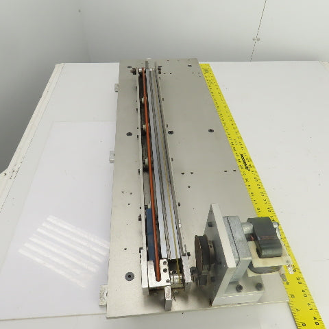 29" OAL  7/8" x 7/8" 2 Sided Split Middle Small Parts Conveyor 8FPM 115V