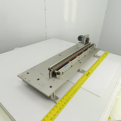 29" OAL  7/8" x 7/8" 2 Sided Split Middle Small Parts Conveyor 8FPM 115V