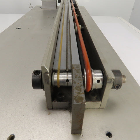 29" OAL  7/8" x 7/8" 2 Sided Split Middle Small Parts Conveyor 8FPM 115V