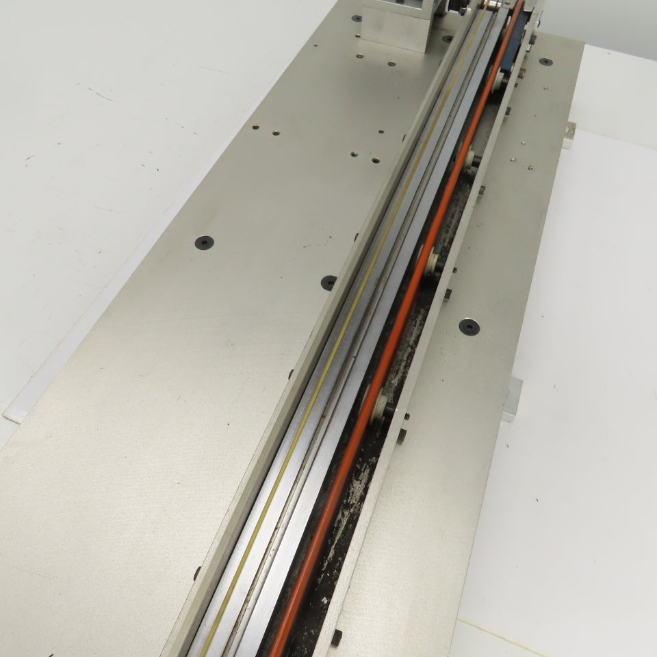 29" OAL  7/8" x 7/8" 2 Sided Split Middle Small Parts Conveyor 8FPM 115V