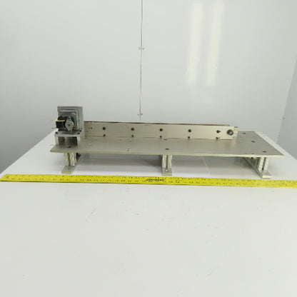 29" OAL  7/8" x 7/8" 2 Sided Split Middle Small Parts Conveyor 8FPM 115V