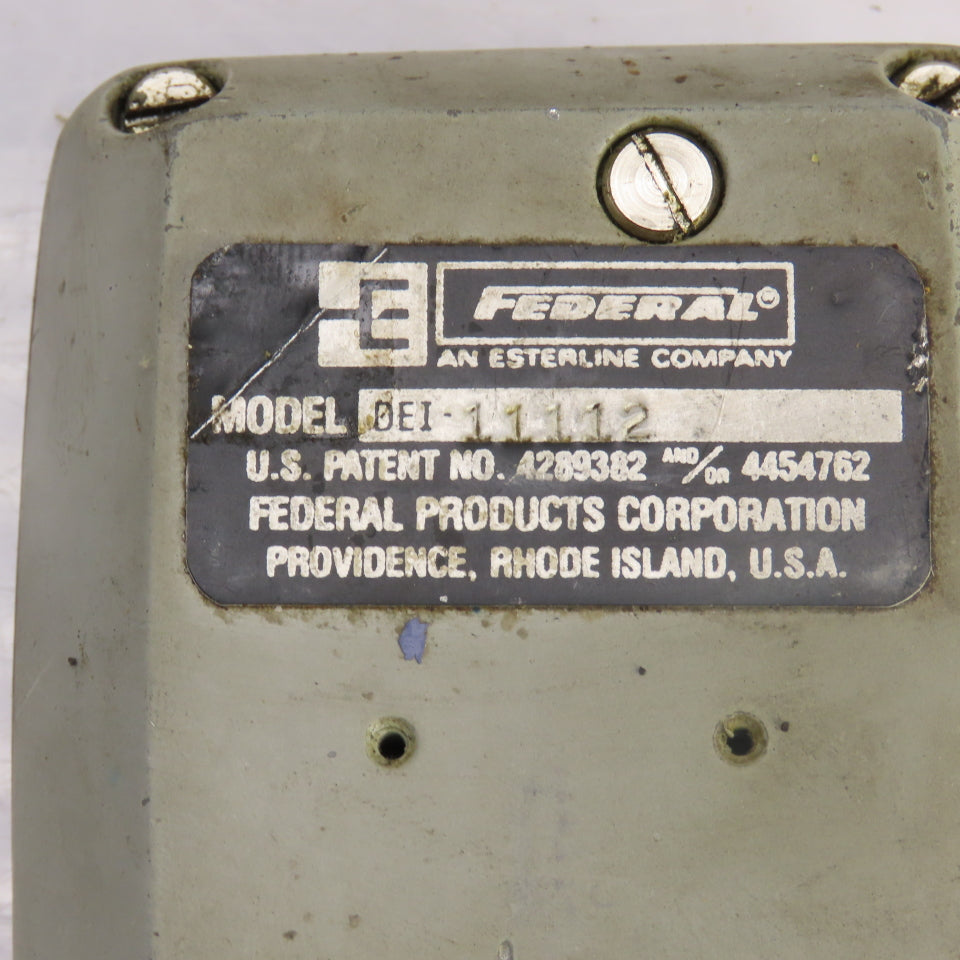 Federal DEI-11112 Maxum Digital Indicator 0.0001"