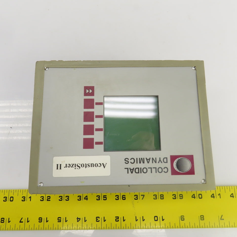 Colloidal Dynamics CD80-0022-0101 AcoustoSizer II Operator Controller Panel