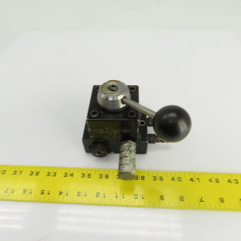 OTC 9503 Manual Hydraulic Control Valve 3 Position 10,000 PSI Max