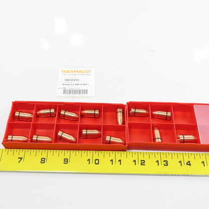 ThermaCut HG12.014 2mm 0.080" Plasma Cutter Tip For Cincinnati Laser Lot/14