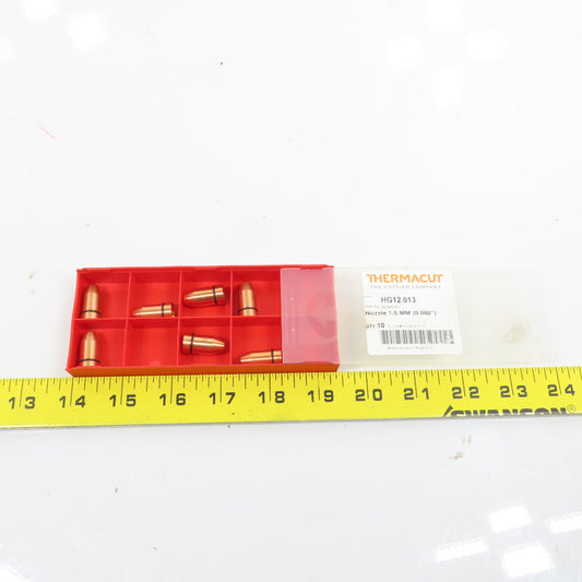ThermaCut HG12.013 1.5mm 0.060" Plasma Cutter Tip For Cincinnati Laser Lot Of 7