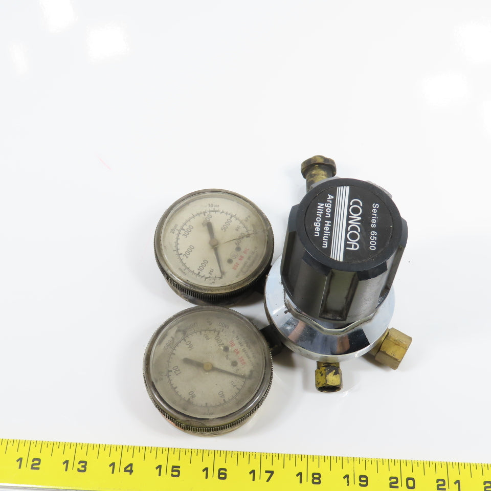 Concoa 806-6544 Ser 6500 Argon Helium Nitrogen Regulator