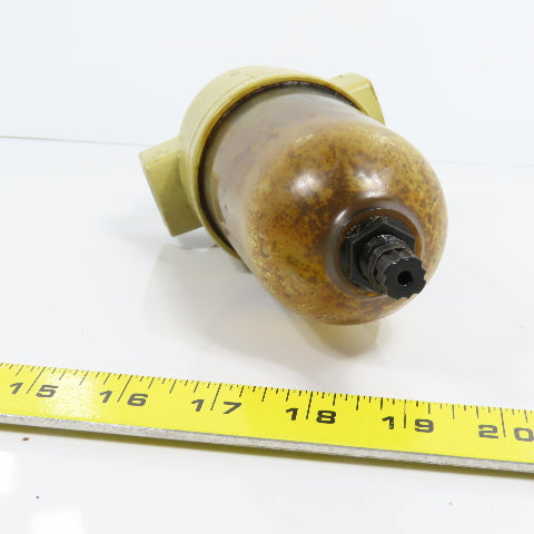 Bridgeport Piedmont 754/308 Inline Pneumatic Filter 150PSIG Max Inlet 1/2" NPT