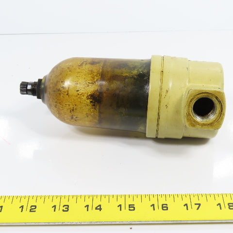 Bridgeport Piedmont 754/308 Inline Pneumatic Filter 150PSIG Max Inlet 1/2" NPT