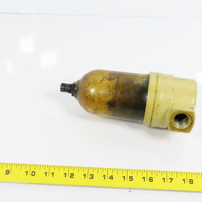 Bridgeport Piedmont 754/308 Inline Pneumatic Filter 150PSIG Max Inlet 1/2" NPT