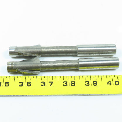 Bendix-Besly 17/32" x 25/32" Pilot Counterbore Reamer 9/16" Shank USA Lot of 2