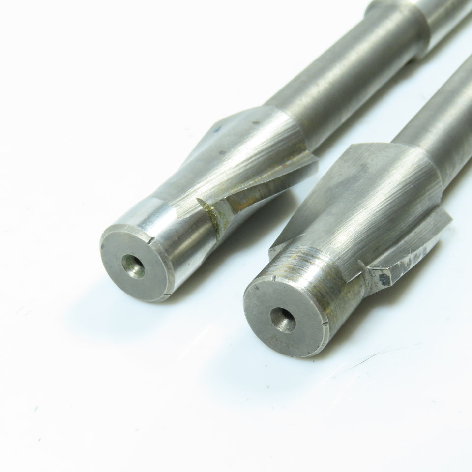 Bendix-Besly 17/32" x 25/32" Pilot Counterbore Reamer 9/16" Shank USA Lot of 2