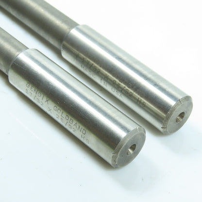 Bendix-Besly 17/32" x 25/32" Pilot Counterbore Reamer 9/16" Shank USA Lot of 2