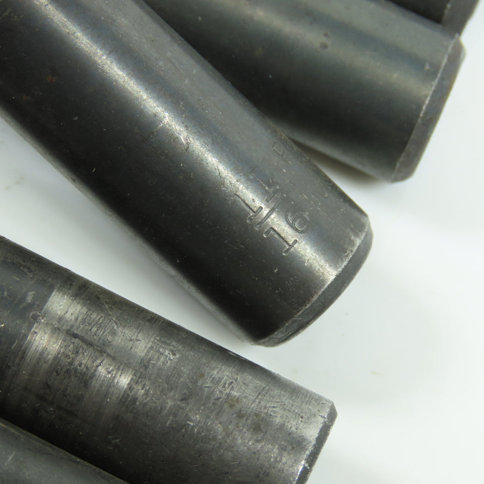 9/16" To 23/32" High Speed Steel Twist Drill Bit Lot of 10