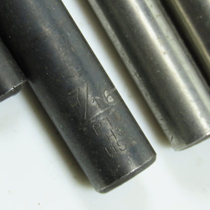 9/32" To 37/64" High Speed Steel Twist Drill Bit Lot of 16