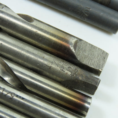 5/16" To 7/16" High Speed Steel Twist Drill Bit Lot of 12