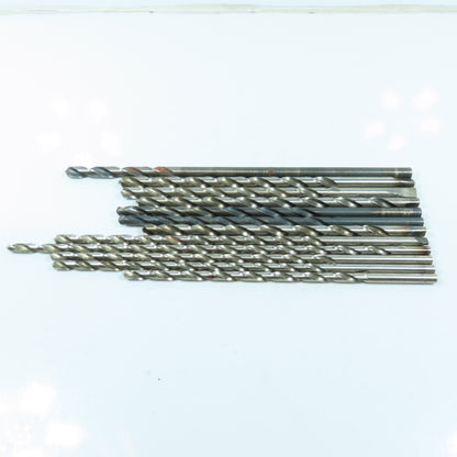 5/16" To 7/16" High Speed Steel Twist Drill Bit Lot of 12
