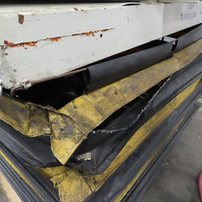 Omni 4000Lbs. Capacity 48" x 50" Rotating Air Bag Lift Table 13-36" Lift
