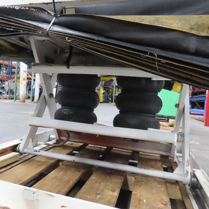 Omni 4000Lbs. Capacity 48" x 50" Rotating Air Bag Lift Table 13-36" Lift