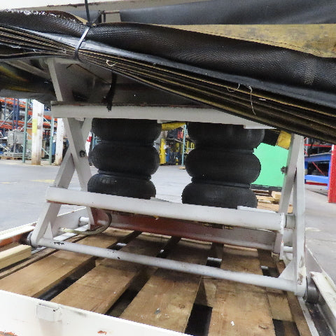 Omni 4000Lbs. Capacity 48" x 50" Rotating Air Bag Lift Table 13-36" Lift