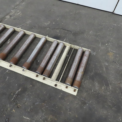 2-1/2" Steel Roller 17-1/2" BF Gravity Conveyor Section 22" Wide 63" Long